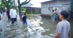 Bobby Nasution Tinjau Langsung Banjir di Medan