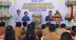 Launching ILP, Layanan Kesehatan Terpadu untuk Masyarakat Dairi