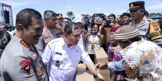 Wakapolri Kunjungi Dairi: Bakti Sosial dan Bakti Kesehatan Polri Presisi Untuk Negeri