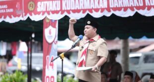 Hari Pramuka ke 63, Pj Bupati Dairi: Pramuka Berjiwa Pancasila