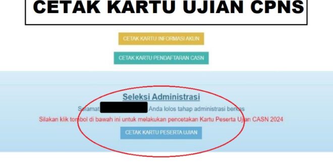 Kartu Ujian CPNS 2024 Hilang atau Rusak, Bagaimana Solusinya?