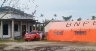 Pemko Tanjungbalai Bersama BKM Masjid Taqwa Muhammadiyah Siapkan Tenda Pengungsian untuk Korban Banjir