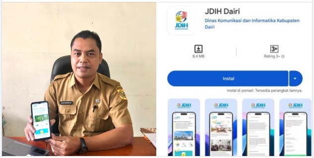 JDIH Mobile Kabupaten Dairi Permudah Akses Produk Hukum Daerah